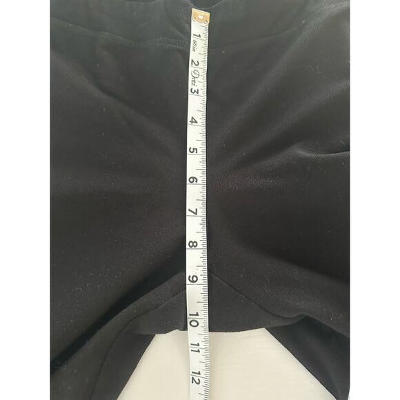 Eileen Fisher Womens Black Stretch Pull On Pants Classic Work Dress Comfy Medium - Picture 7 of 11